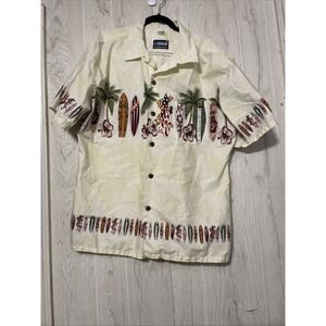 Palmwave Hawaii Multicolored Hawaiian Shirt - Size Xl‎